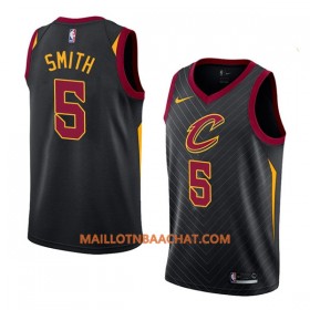 Maillot NBA Cleveland Cavaliers JR Smith 5 Nike 2017-18 Noir Swingman - Homme